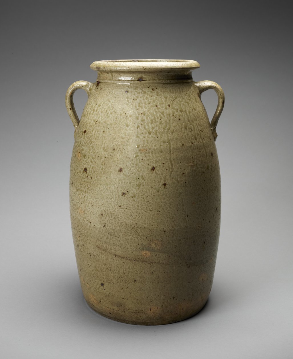 Churn, c. 1873-1900 (lúgos mázas kőedény) alkotó: Joseph C. Rushton