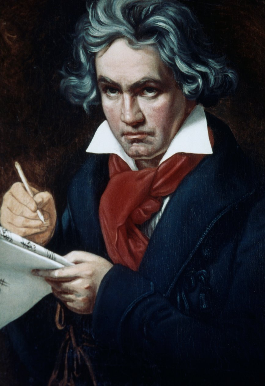 Ludwig van Beethoven (1770-1827), német zeneszerző és zongoraművész, Joseph Karl Stieler portréja alkotó: Joseph Carl Stieler