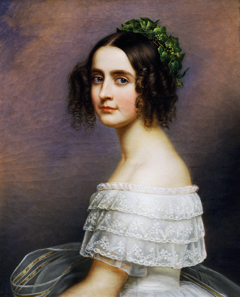 A bajor Alexandra Amalie portréja (Aschaffenburg alkotó: Joseph Carl Stieler