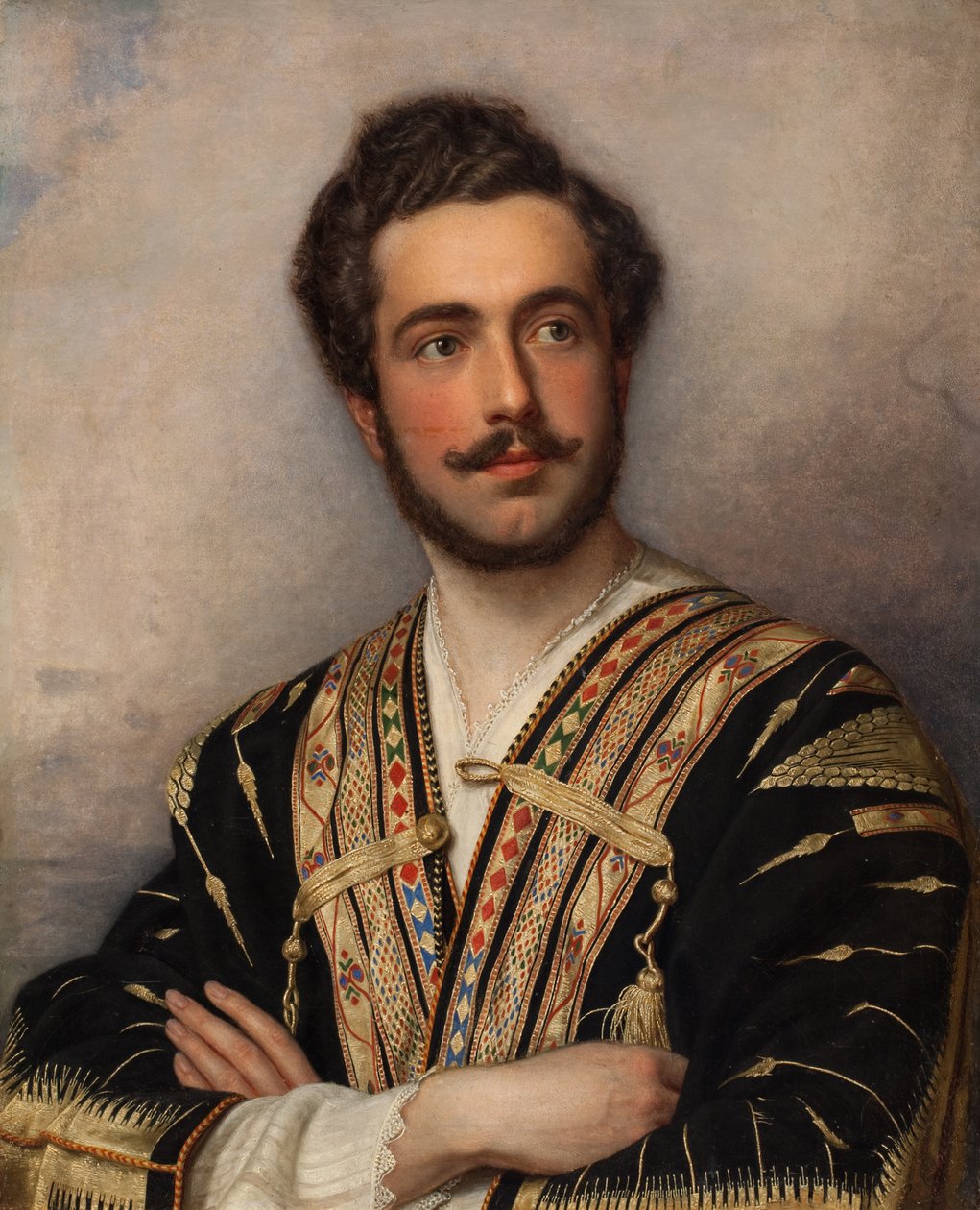 Grigorij Grigorjevics Gagarin herceg portréja 1810-1893, 1837-1839. alkotó: Joseph Carl Stieler