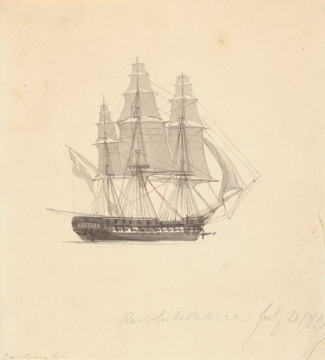 Forradalmi 1821. július 20 alkotó: Joseph Cartwright