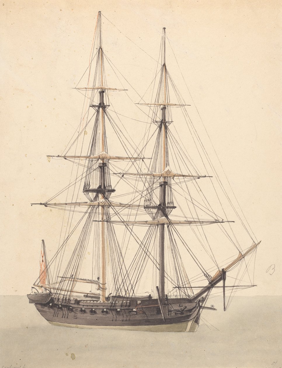 Egyetlen Corvette. Íj előre alkotó: Joseph Cartwright