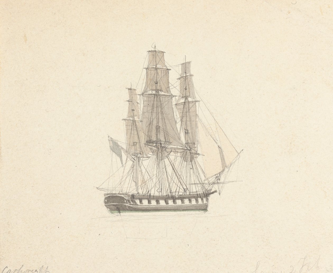 Egyedülálló Hermafrodita brig alkotó: Joseph Cartwright