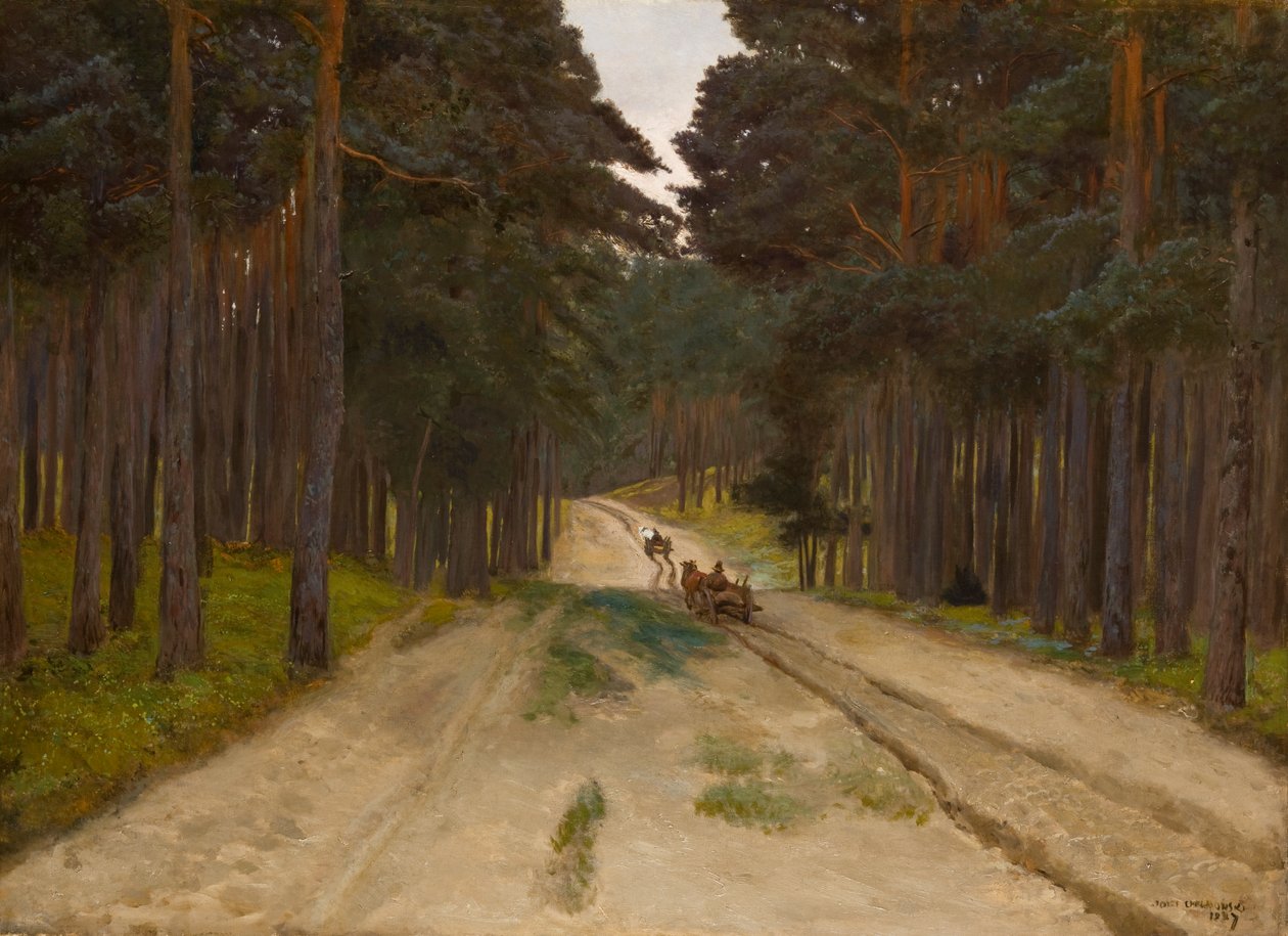 Erdészeti teherautó alkotó: Joseph Chelmonski