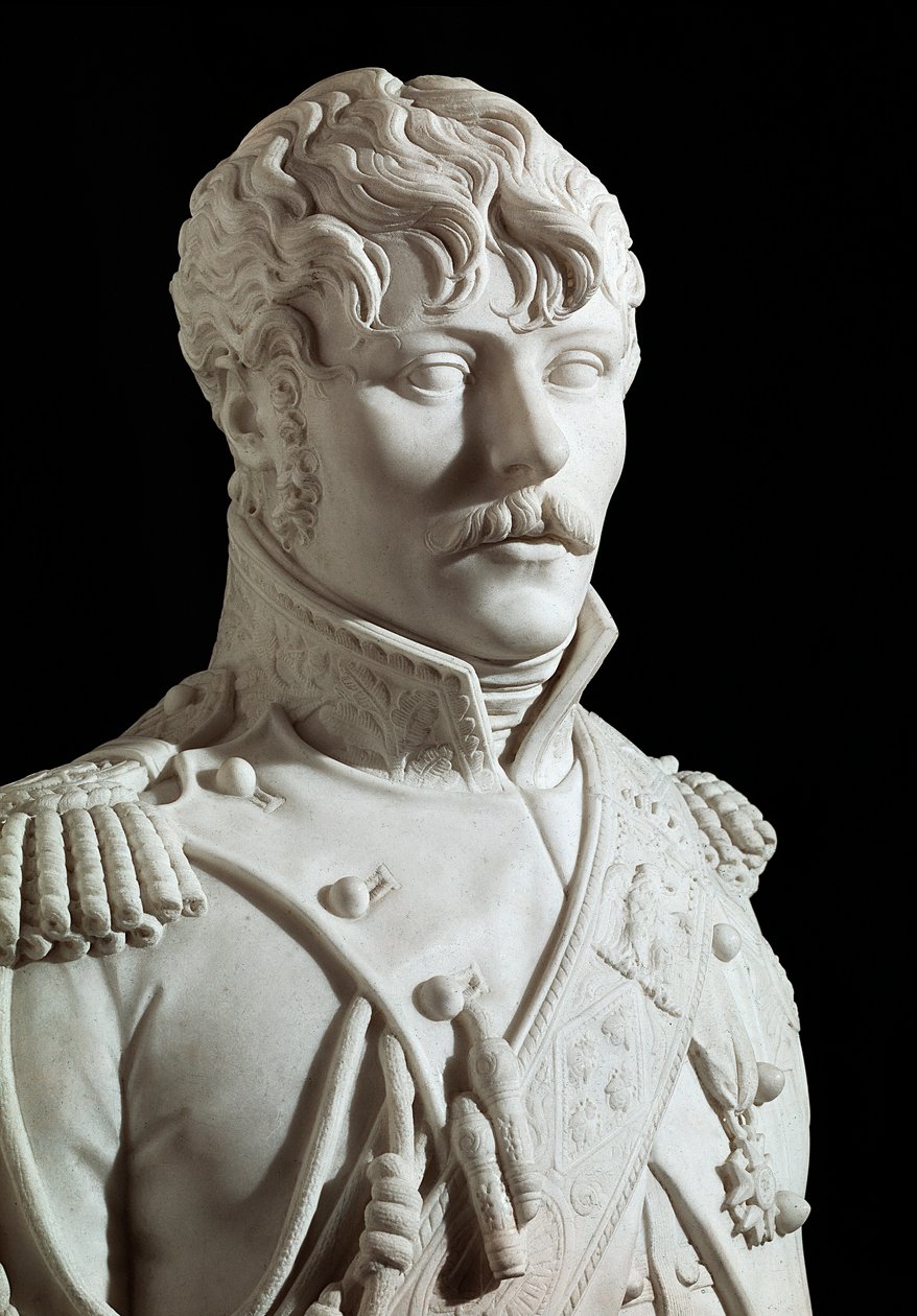 Eugene Rose de Beauharnais Jenő herceget Olaszország alkirályának, majd Leuchtenberg hercegének (1781-1824) nevezte, I. Napóleon örökbefogadó fiát. Joseph Chinard (1756-1813) márványszobra 1806 Versailles, kastélymúzeum alkotó: Joseph Chinard