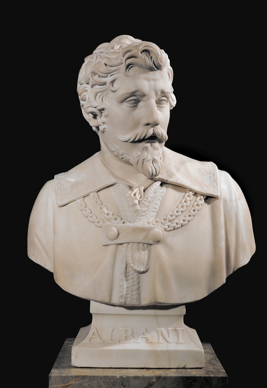 Francesco Albani festő portréja ... alkotó: Joseph Chinard