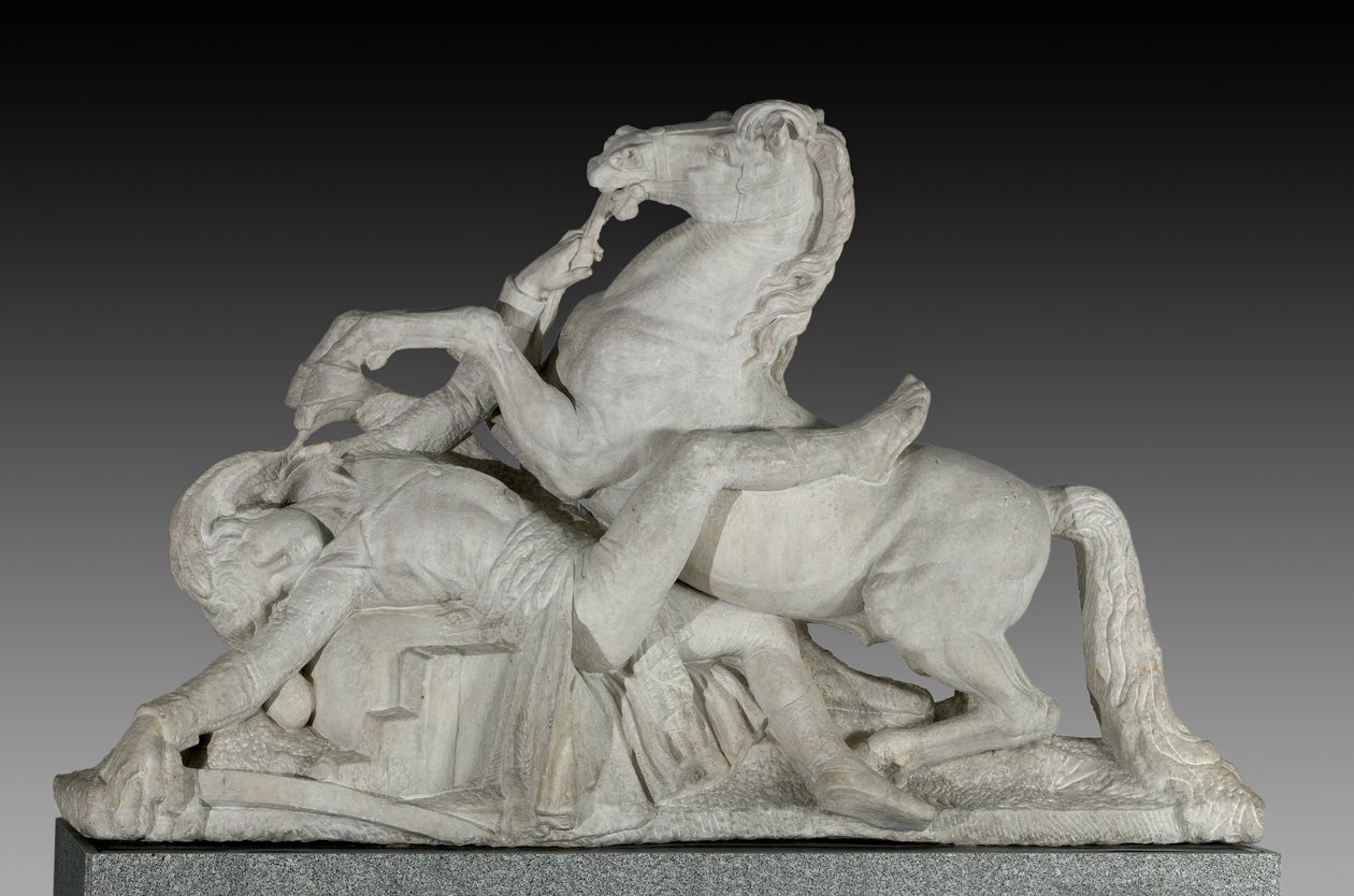 Louis Charles Antoine Desaix tábornok halála a marengói csatában 1800. június 14-én alkotó: Joseph Chinard