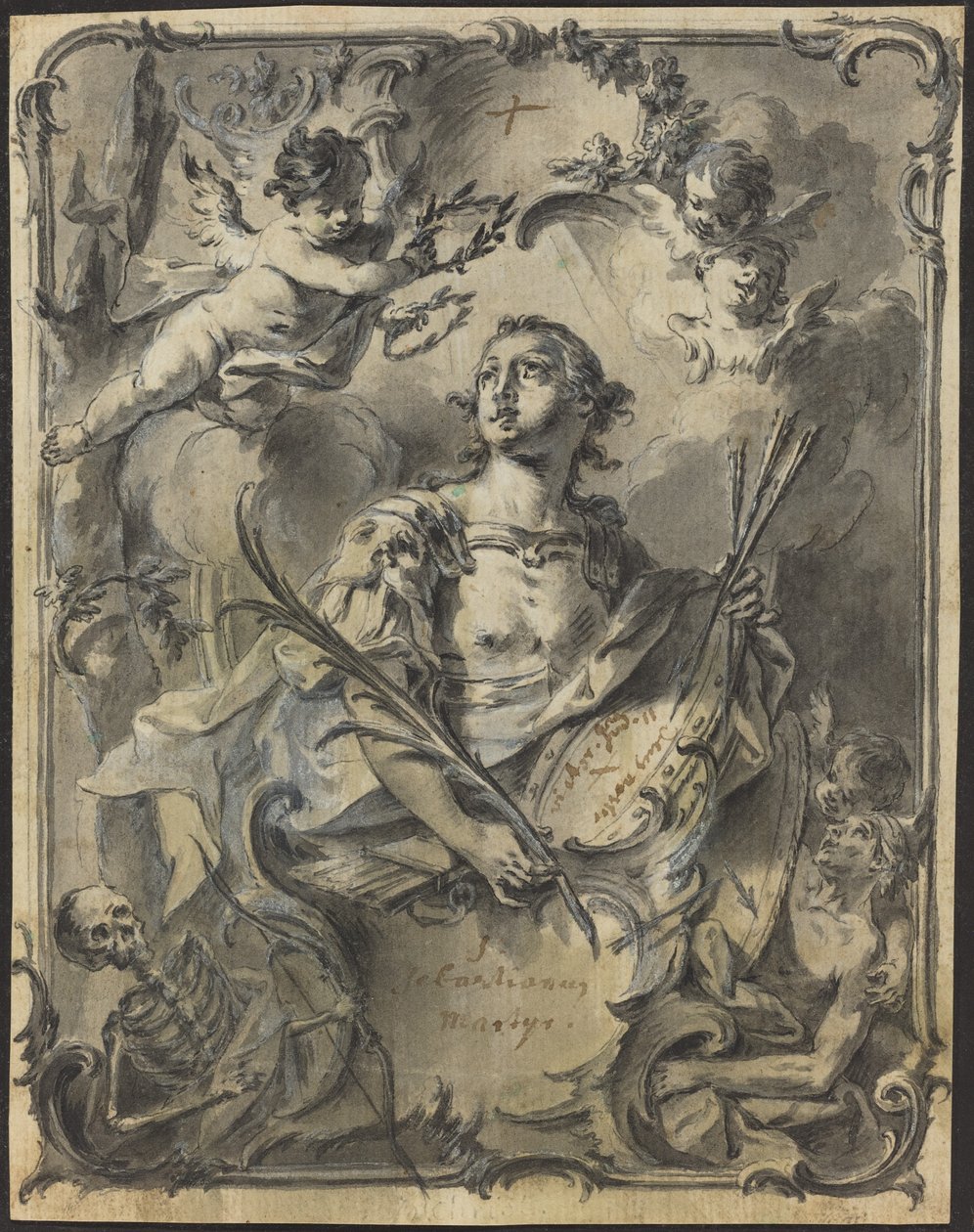 Szent Sebestyén alkotó: Joseph Christ