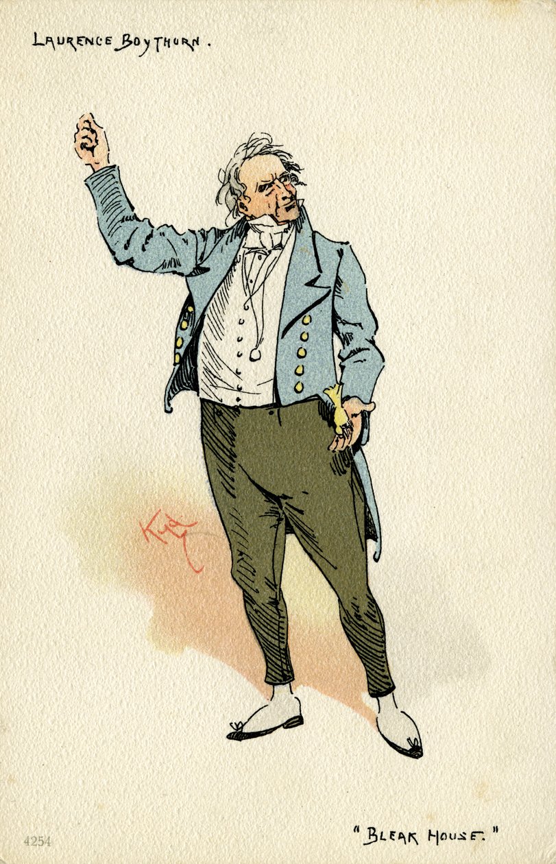 Bleak House, Charles Dickens alkotó: Joseph Clayton  Clarke
