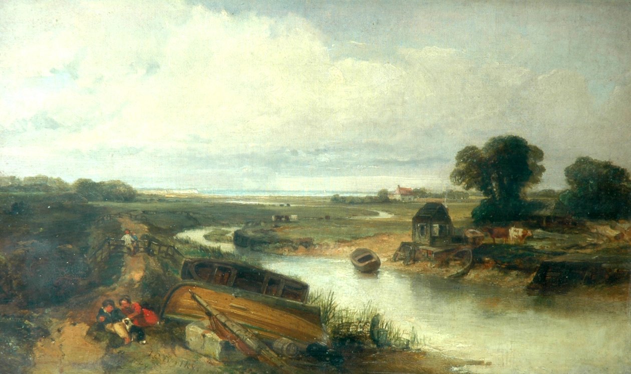 Árapály folyó, 1849 alkotó: Joseph Clayton Bentley