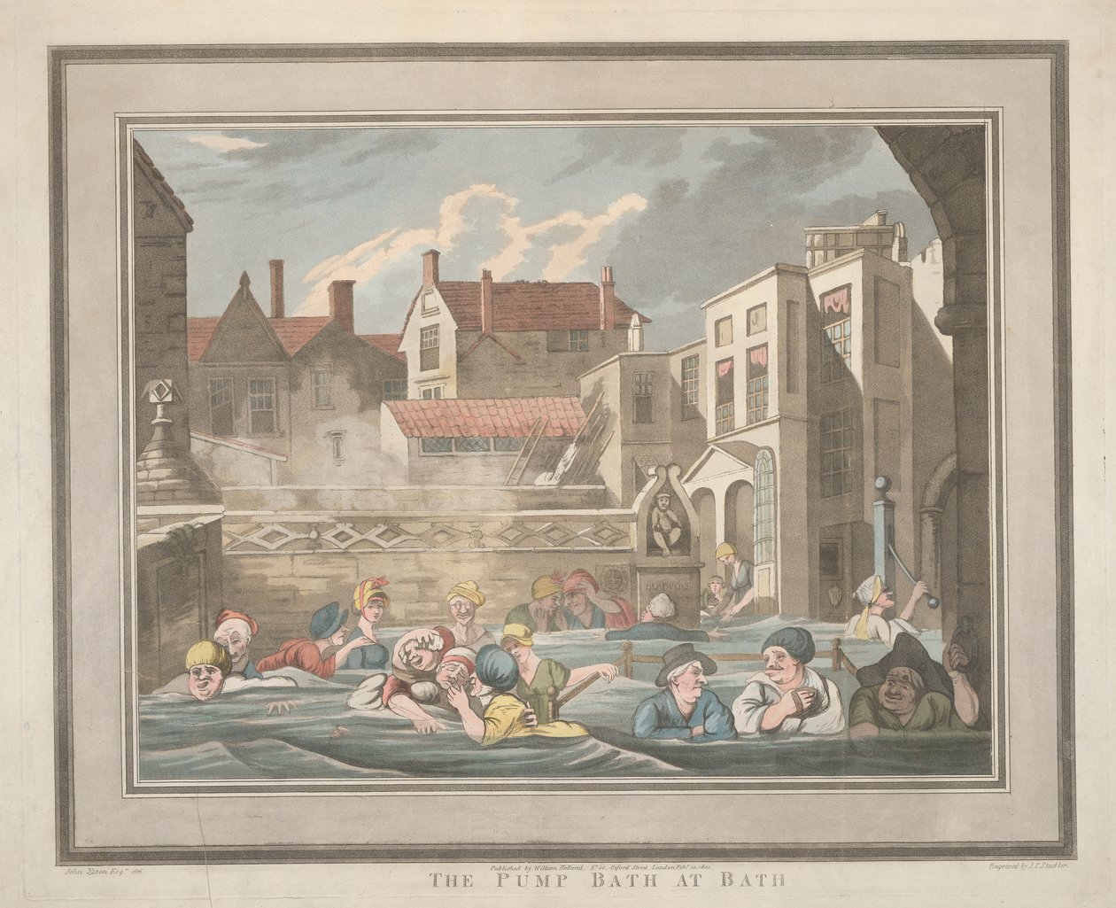 A szivattyúszoba Bathban alkotó: Joseph Constantine Stadler