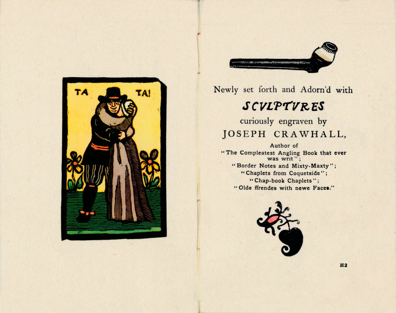 A Chap-Book stílus első újjáéledése, 1885, 1946 alkotó: Joseph Crawhall