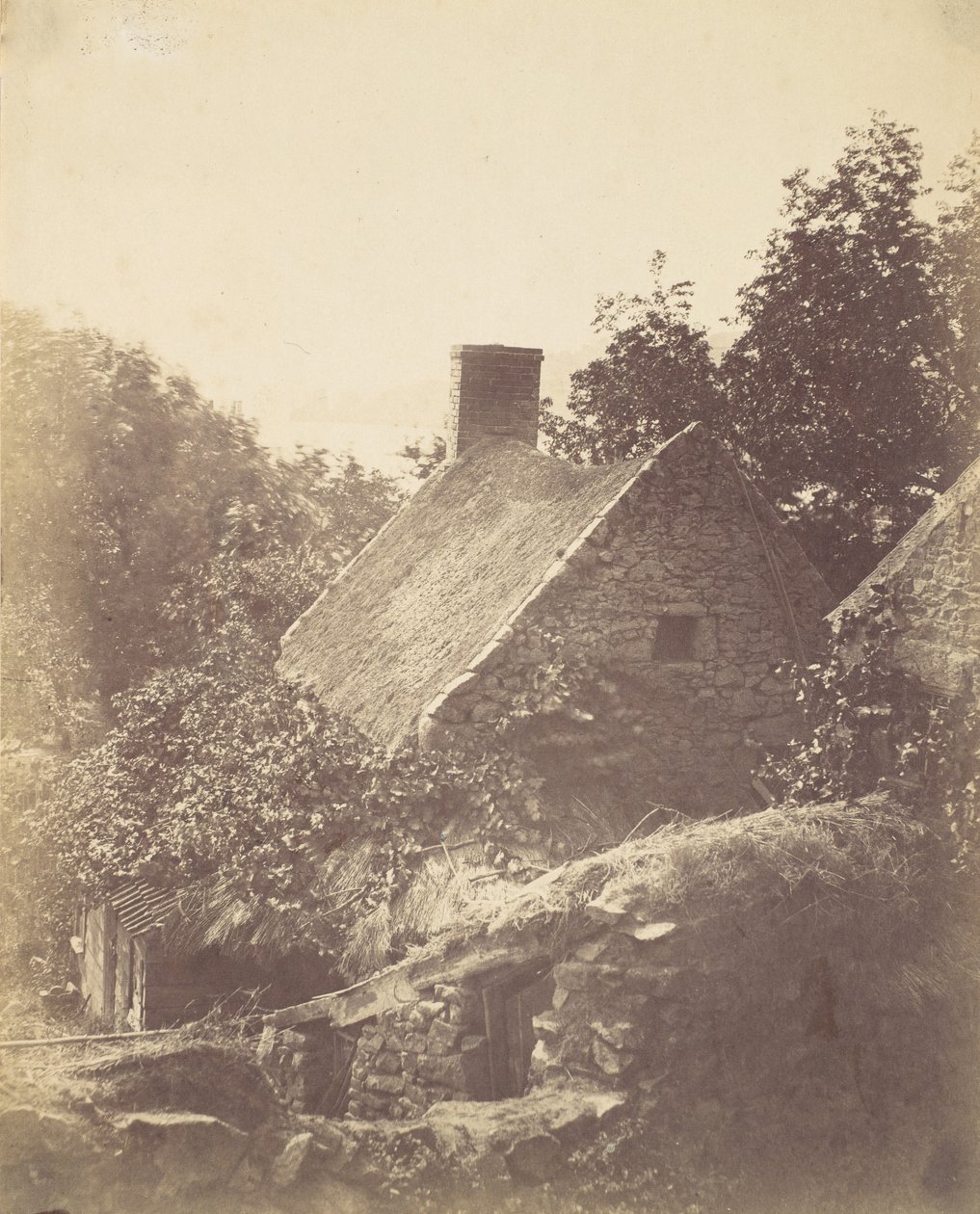 Víkendház Jerseyben, 1855. alkotó: Joseph Cundall