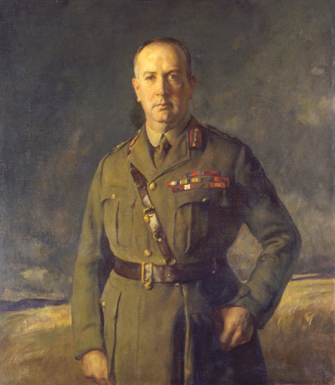 Sir Arthur William Currie tábornok, 1920. alkotó: Joseph De Camp