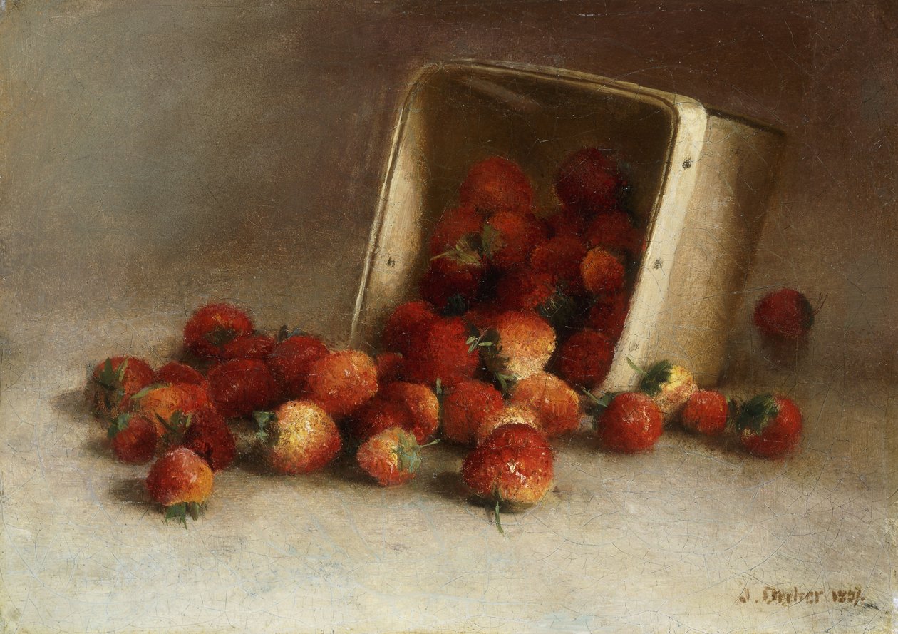 Doboz eper, 1897 alkotó: Joseph Decker