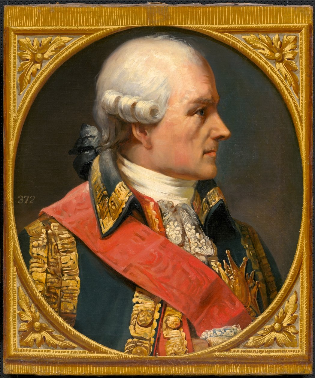 Jean-Baptiste de Rochambeau, 19. század közepe. alkotó: Joseph Desire Court