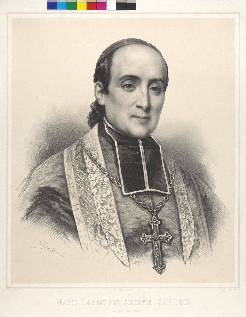 Marie Dominique Auguste Sibour alkotó: Joseph Desire Court
