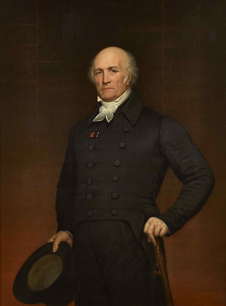 Pierre Francois Leonard Fontaine portréja 1762-1853. alkotó: Joseph Desire Court