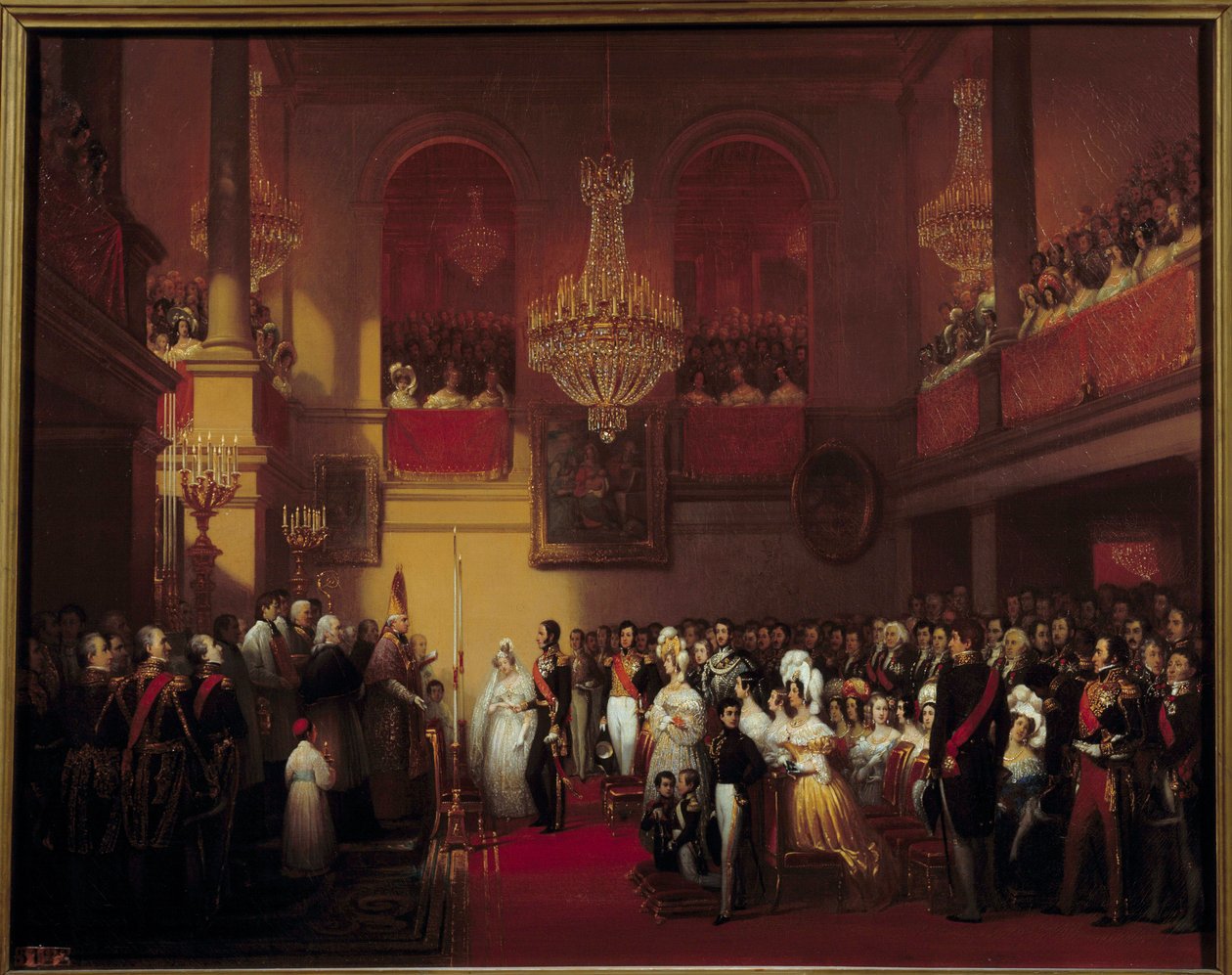 I. Lipót belga király esküvője Louise d