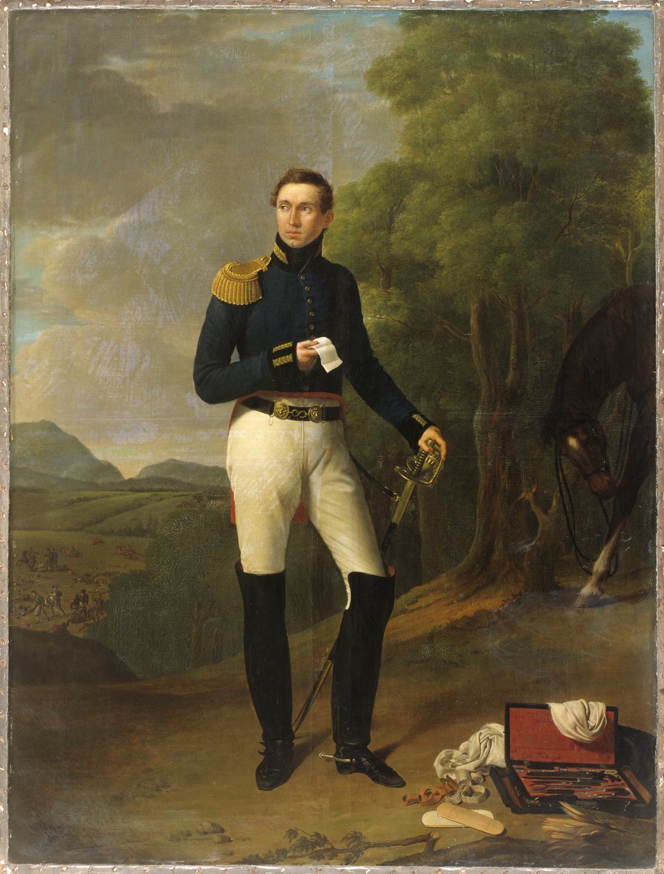 Isaac Joseph De Meyer orvos portréja alkotó: Joseph Ducq
