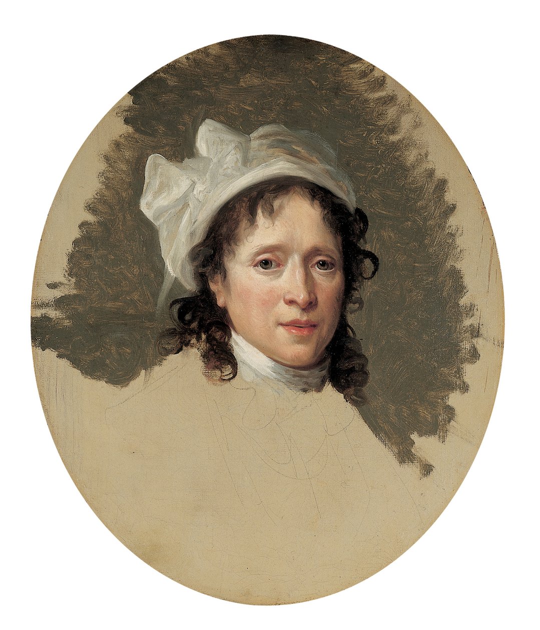 Egy hölgy portréja alkotó: Joseph Ducreux