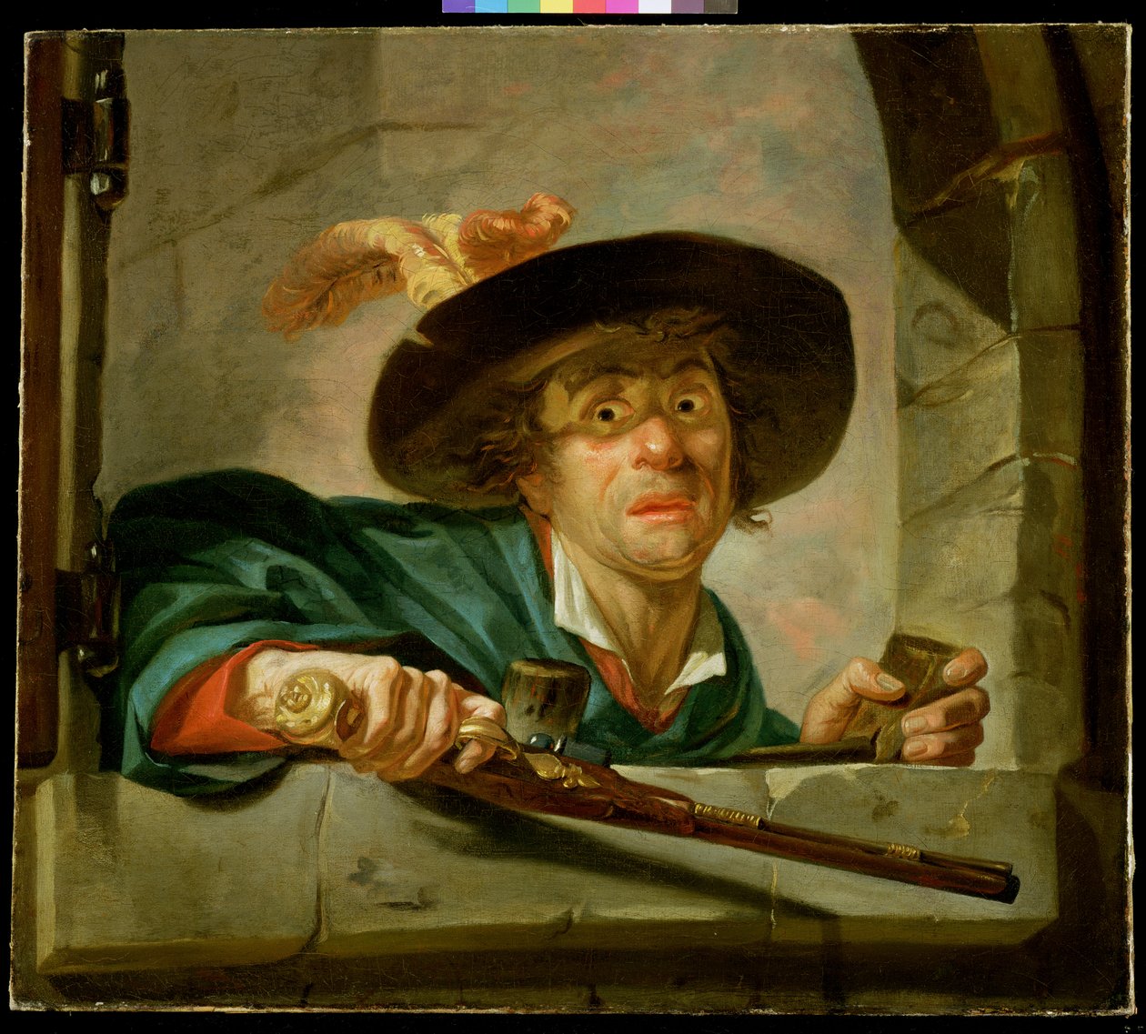 A féltékeny férj alkotó: Joseph Ducreux