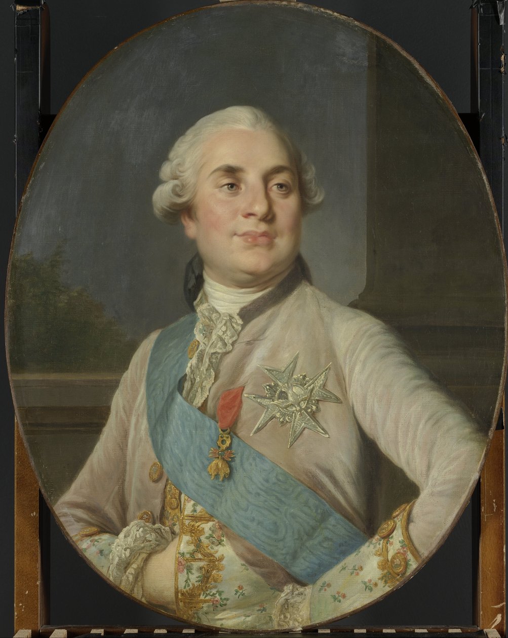 XVI. Lajos francia király portréja XVI. Lajos (1754-1793), francia király alkotó: Joseph Duplessis (workshop of)