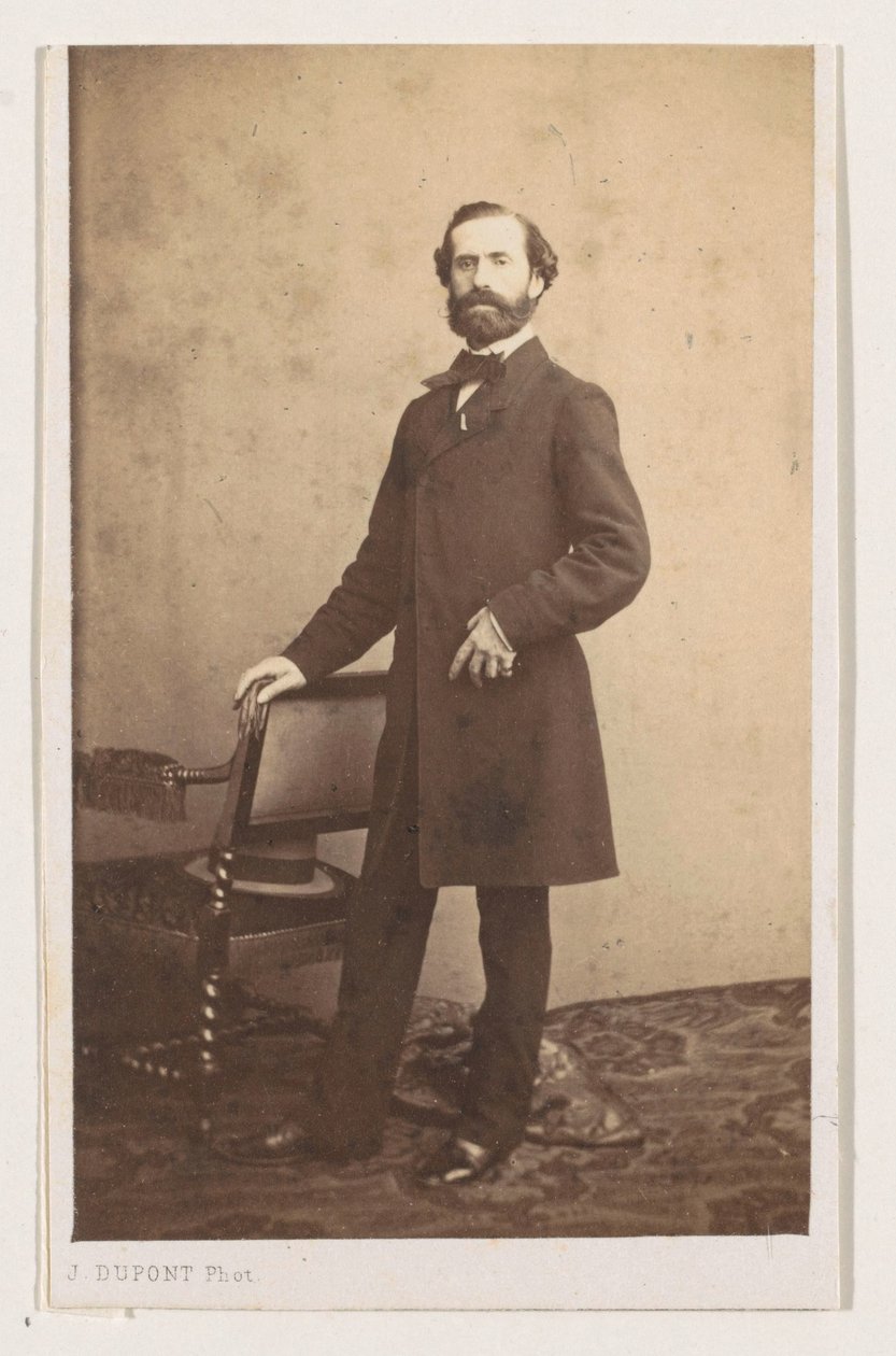 Joseph Bellemans festő teljes alakos portréja L