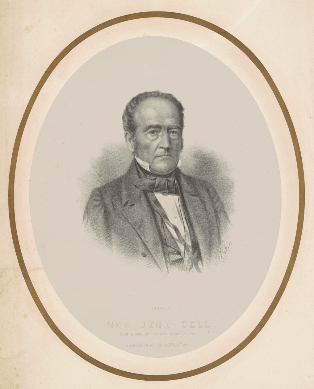 Tisztelt John Bell! alkotó: Joseph E. Baker