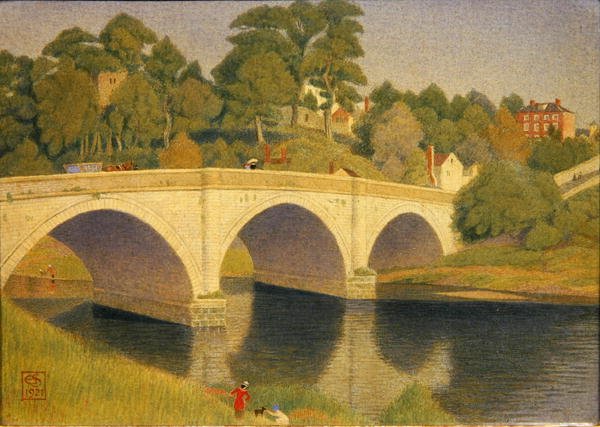 Dinham híd, Ludlow alkotó: Joseph Edward Southall