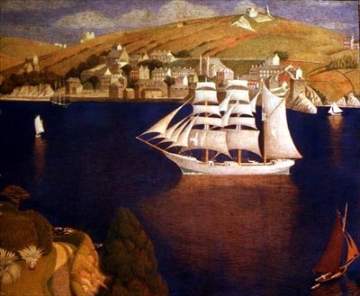 Fowey-torkolat, Cornwall alkotó: Joseph Edward Southall