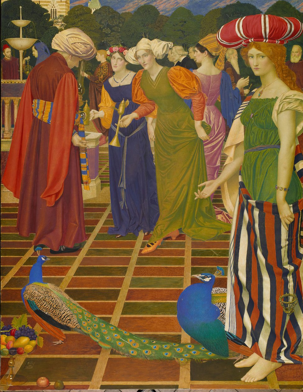Új lámpák a réginek, 1901. alkotó: Joseph Edward Southall