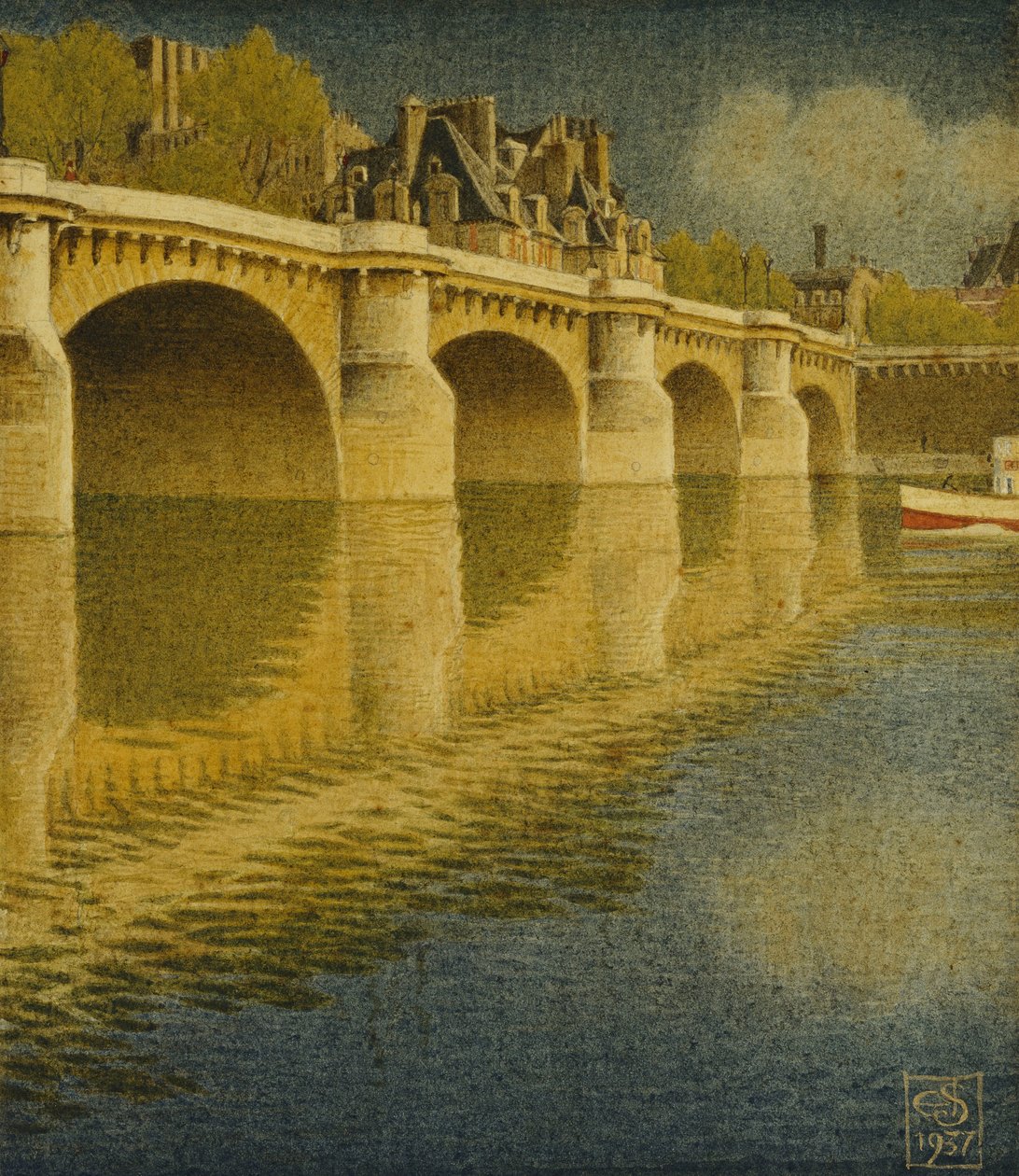 Henrik híd alkotó: Joseph Edward Southall