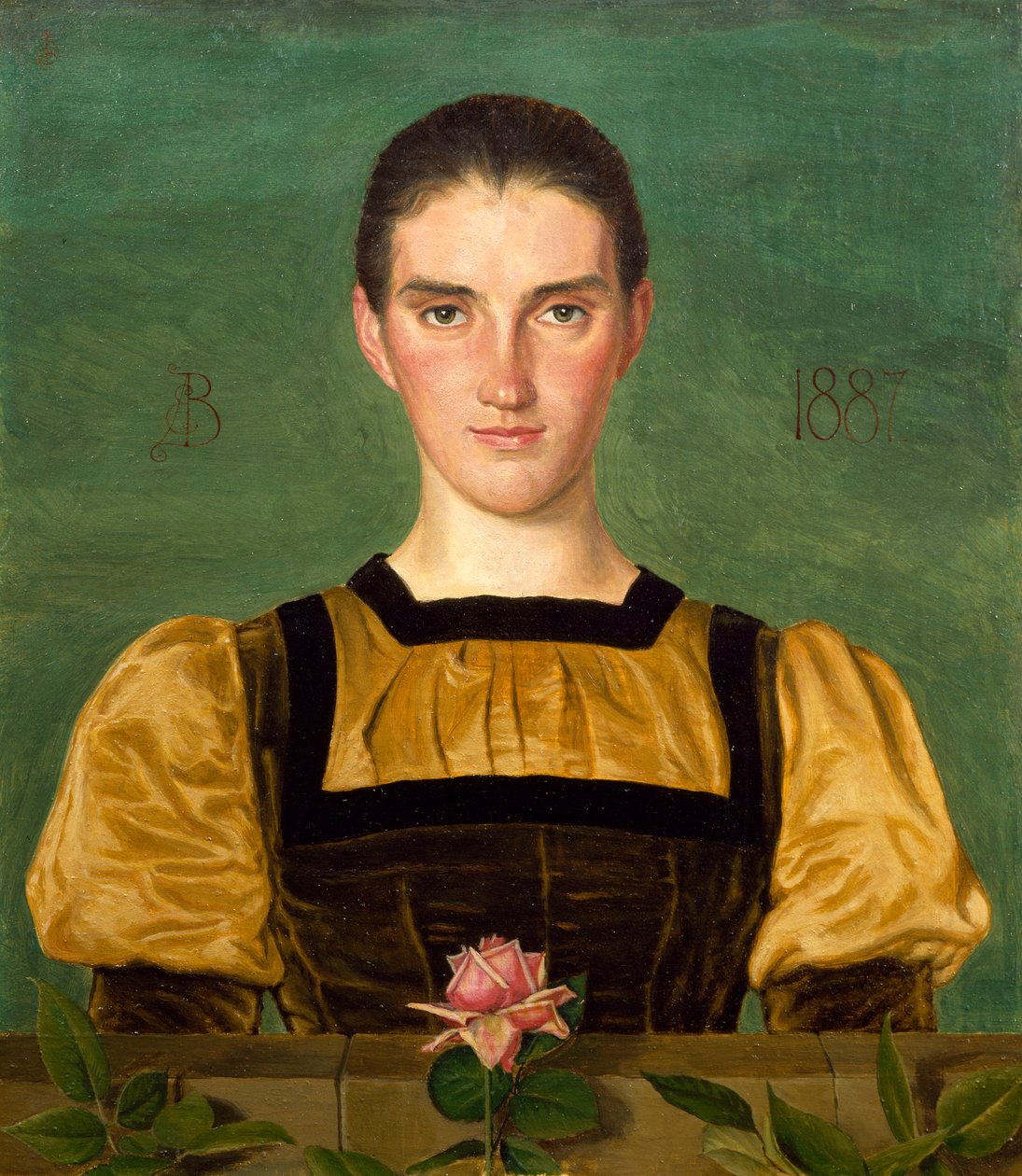 Anna Elizabeth Baker portréja alkotó: Joseph Edward Southall