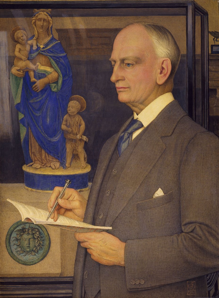 Sir Whitworth Wallis portréja alkotó: Joseph Edward Southall