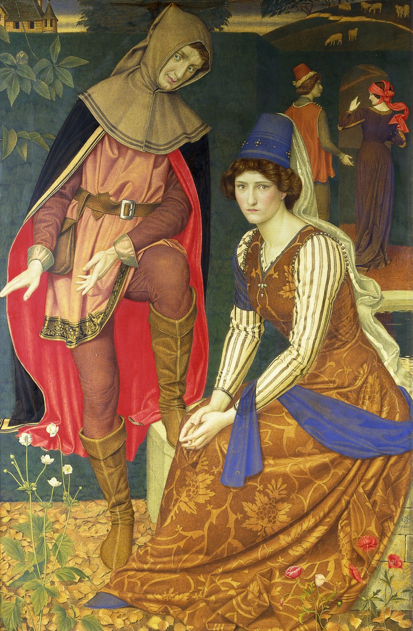 A dióbarna szobalány alkotó: Joseph Edward Southall