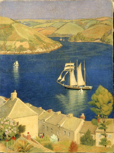 A háromárbocos szkúner alkotó: Joseph Edward Southall