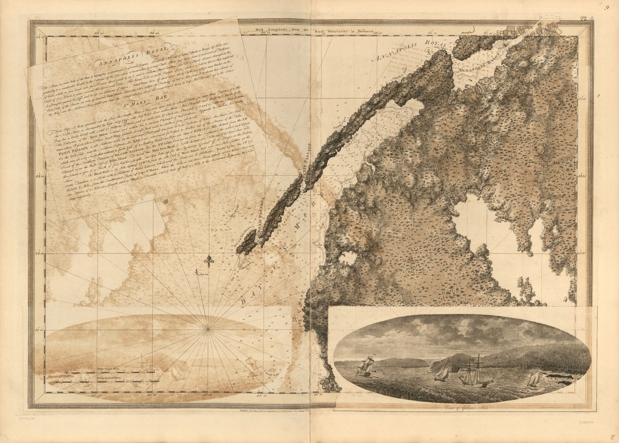 Az atlanti Neptunusz, alkotó: Joseph F. W. Des Barres