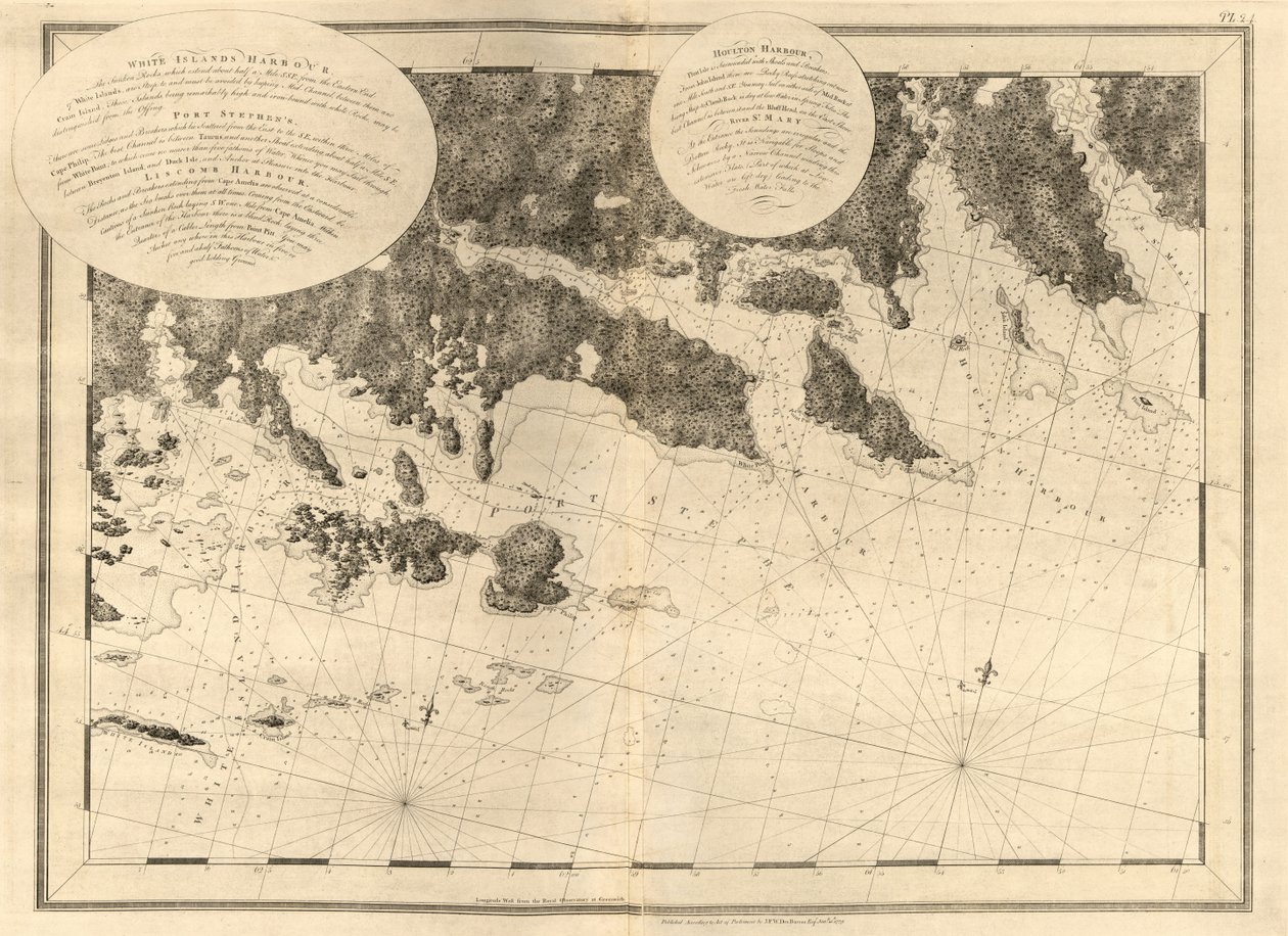 Az atlanti Neptunusz, alkotó: Joseph F. W. Des Barres