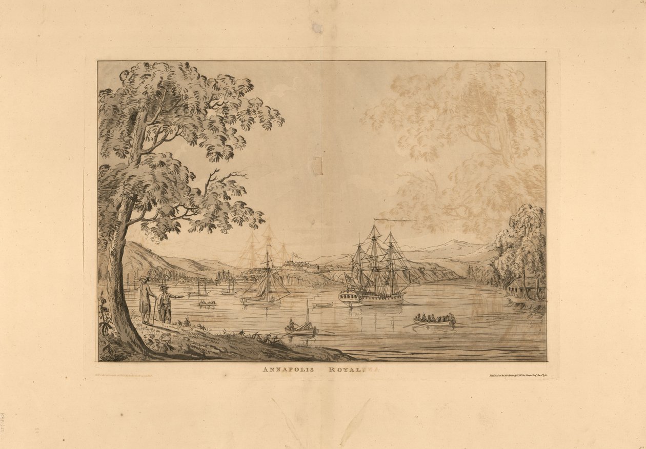 Az atlanti Neptunusz, alkotó: Joseph F. W. Des Barres