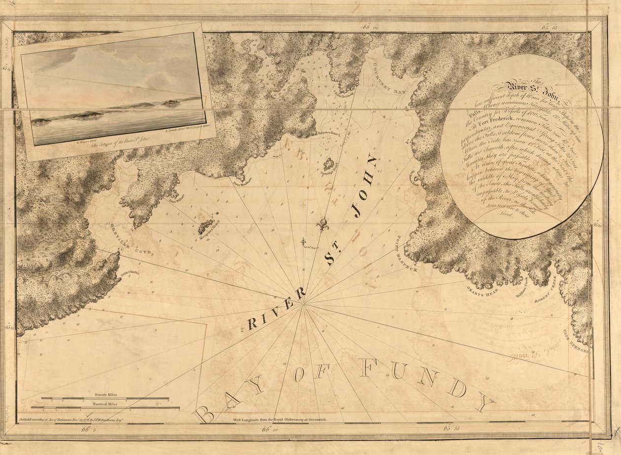 Az atlanti Neptunusz, alkotó: Joseph F. W. Des Barres