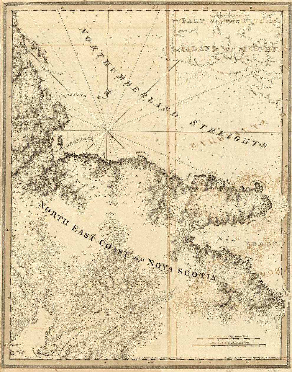 Az atlanti Neptunusz alkotó: Joseph F. W. Des Barres