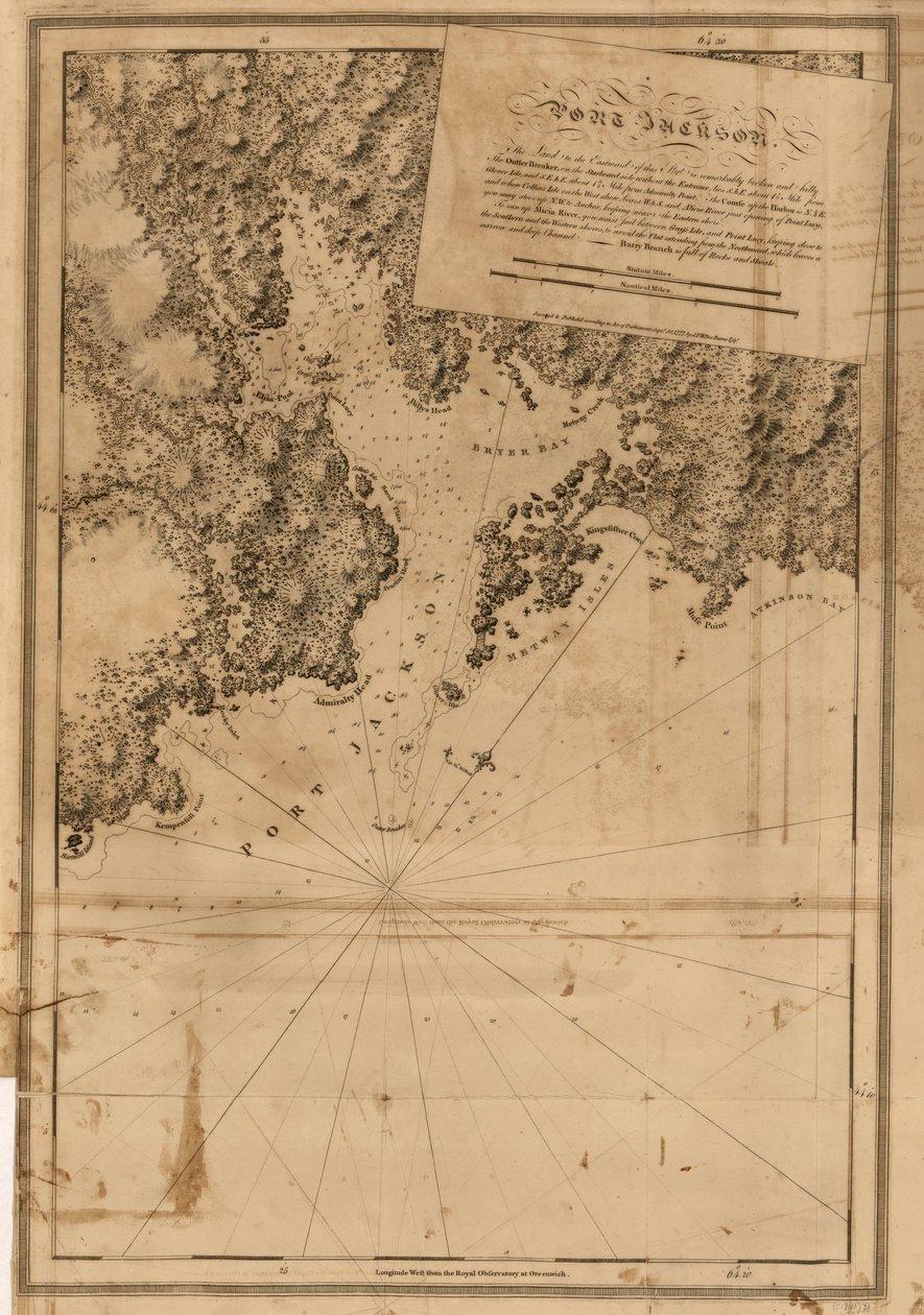 Az Atlantic Neptune, amelyet a Nagy-Britannia Királyi Haditengerészete számára adtak ki, alkotó: Joseph F. W. Des Barres