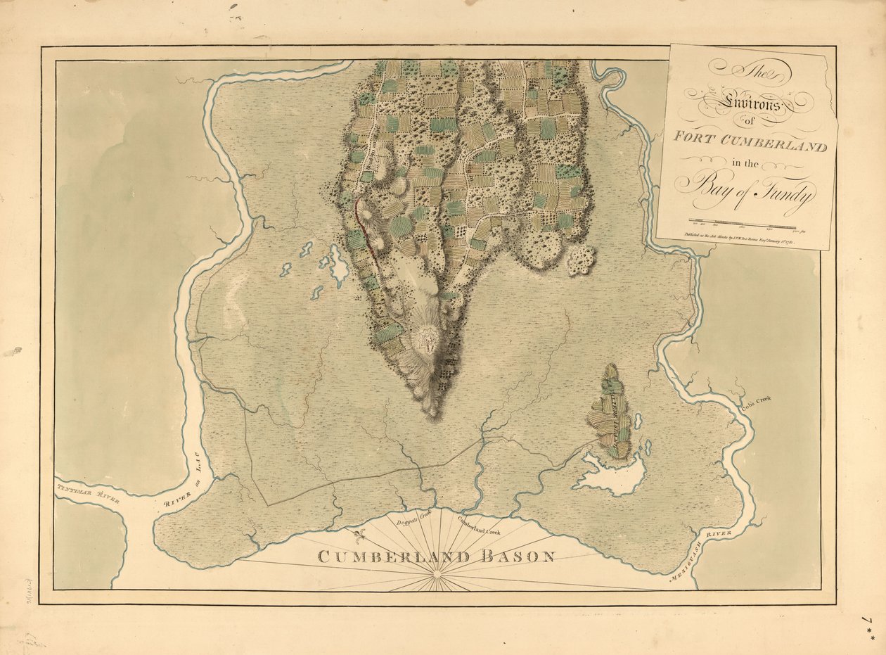 Az Atlantic Neptune, amelyet a Nagy-Britannia Királyi Haditengerészete számára adtak ki alkotó: Joseph F. W. Des Barres