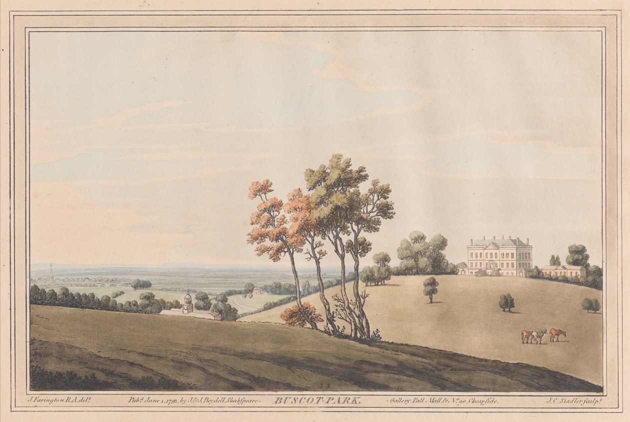 Buscot Park alkotó: Joseph Farington