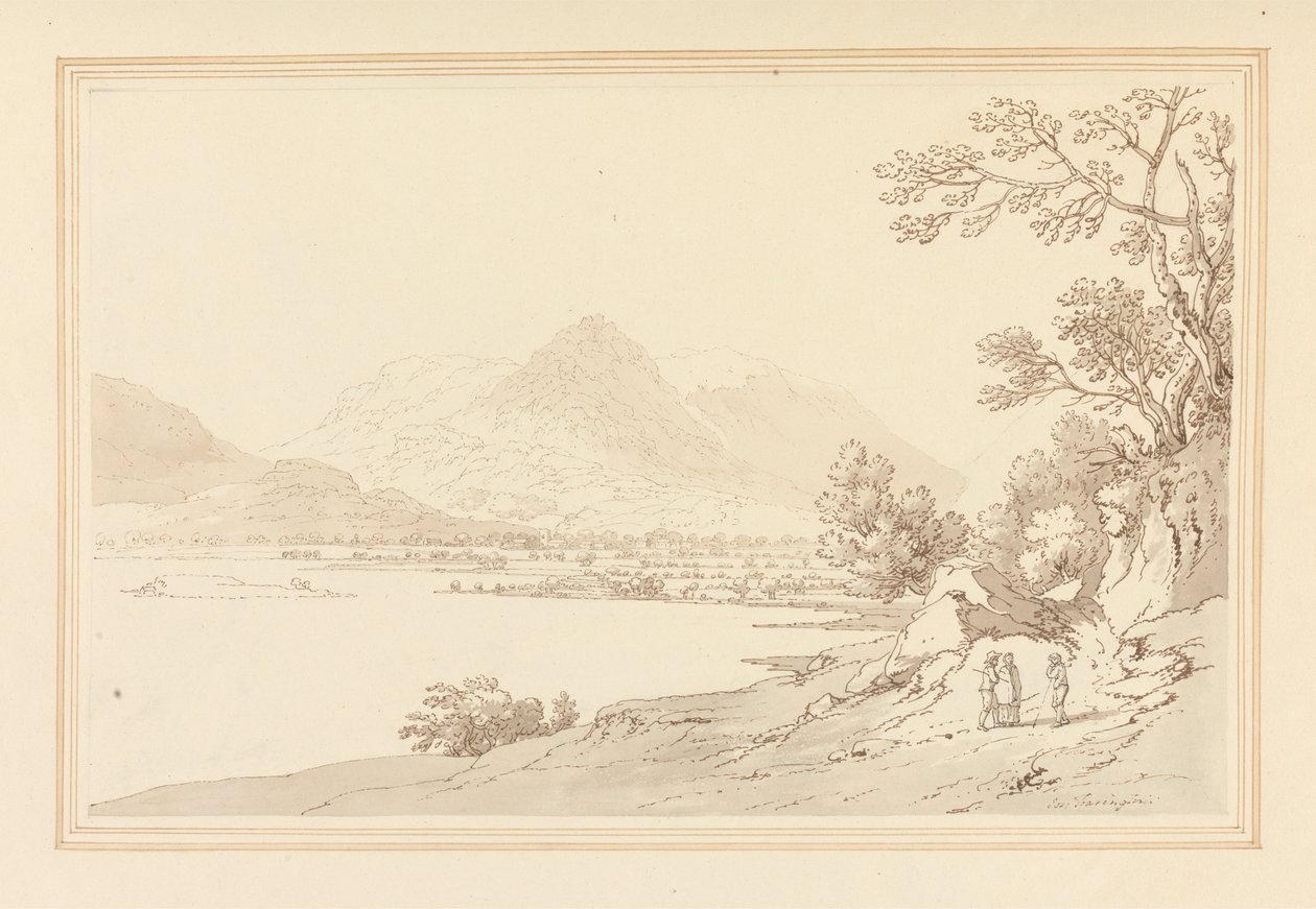 Grassmere alkotó: Joseph Farington