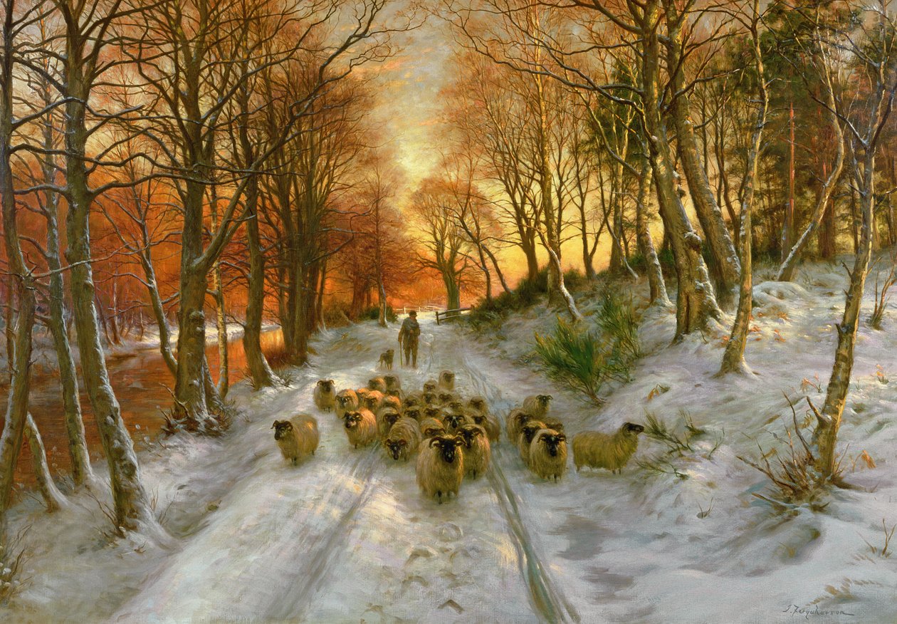 Az esti órák árnyalataival izzott alkotó: Joseph Farquharson