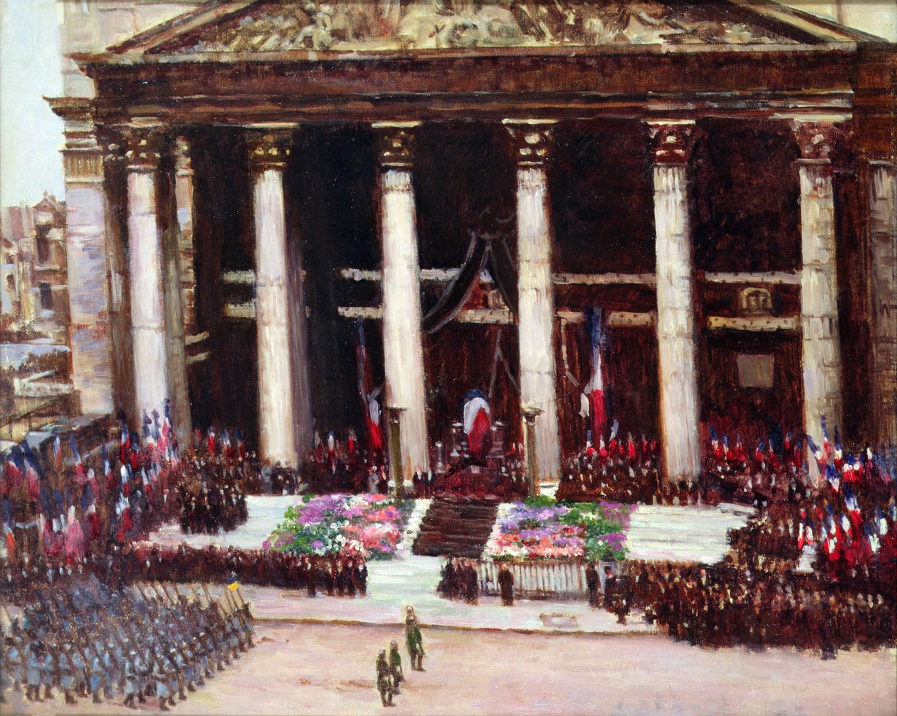 Paul Doumer (1857-1932) állami temetése 1932. május 12-én alkotó: Joseph Felix Bouchor
