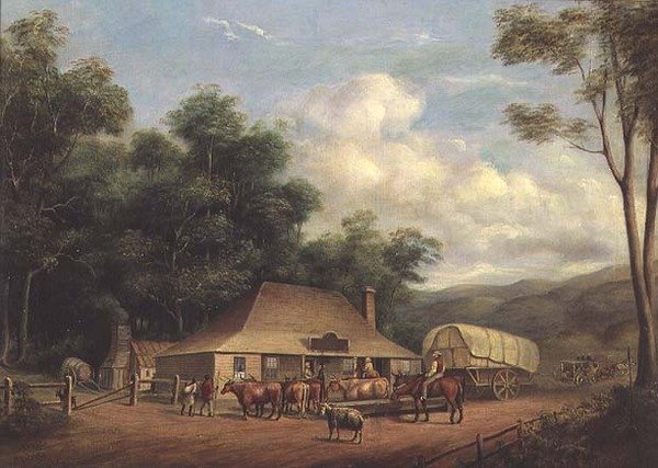 Egy hegyi fogadó alkotó: Joseph Fowles
