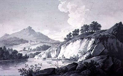 Tájvázlatok alkotó: Joseph Francis Burrel